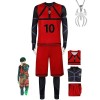 Anime Cosplay Vêtements BLUELOCK Reo Mikage Costumes Unisexe Adulte Mascarade Danse Soirée Costumes Avec Accessoire Collier C