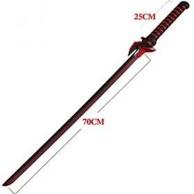 Noir Katana Formation Épée Cos Animation Performance Accessoires Kendo Bâton Cosplay Épée Halloween Prop Arme Modèle Jouets p