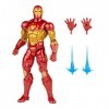 Hasbro Marvel Legends Series, figurine Modular Iron Man de 15 cm, design et articulations premium, 4 accessoires et pièce Bui