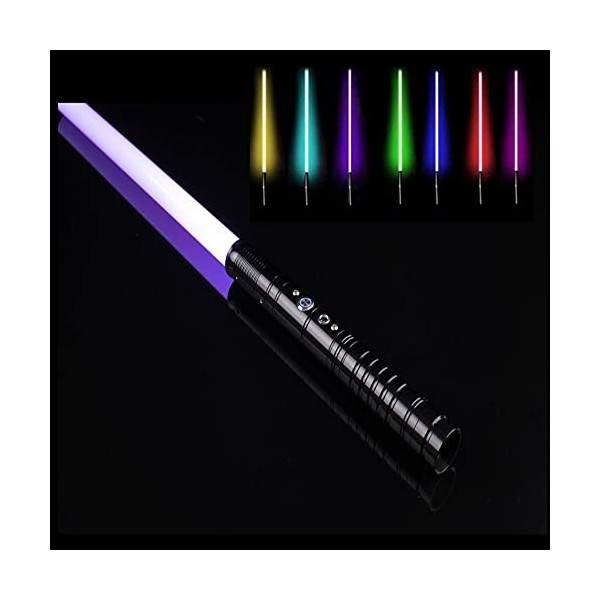 Sabre Laser Tiktok, épée De Duel 2 En 1 Pour Enfants Adultes, Jouet Sabre Laser Modifiable à 7 Couleurs, Sabres Laser Recharg