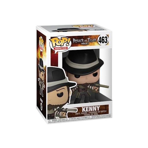 Funko Pop! Vinyl: Animation: Attack on Titan : Kenny - Figurine en Vinyle à Collectionner - Idée de Cadeau - Produits Officie