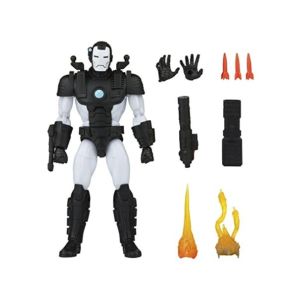 Marvel Legends Series, Figurine articulée Marvel’s War Machine de 15 cm, Jouet avec 6 Accessoires