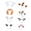 Beavorty 50 Pièces Bandeau Sur Le Thème Des Animaux Halloween Costumes Pour Enfants Cheveux Accessoires Pour Enfants Cosplay 