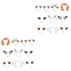 Beavorty 50 Pièces Bandeau Sur Le Thème Des Animaux Halloween Costumes Pour Enfants Cheveux Accessoires Pour Enfants Cosplay 