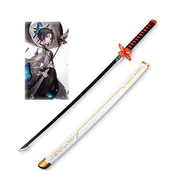 CClz Couteau En Bois, Épée Épée Anime Samouraï Ninja Épée Avec Fourreau, Jeu de Rôle Katana Épée Arme Accessoires Anime Ninja