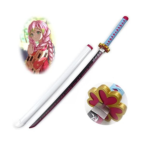 Uvency Katana Épée Démon Slayer Lame Cos En Bois Anime Ninja Épée Jouet Arme Accessoire Cosplay Accessoire Jouet Pour Les Fan