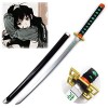 Uvency Katana Épée Démon Slayer Lame Cos En Bois Anime Ninja Épée Jouet Arme Accessoire Cosplay Accessoire Jouet Pour Les Fan