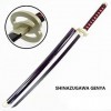 ZXCVBN Demon Slayer Anime Katana Cosplay Épée avec Ceinture, Accessoires dArmes en Bambou Anime Ninja Épée Jouet, pour la Dé