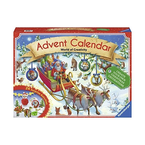 Ravensburger- Calendrier de lAvent, 11673, Multicolore, Standard