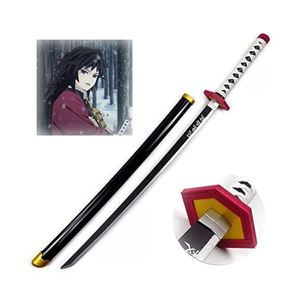 Uvency Katana Épée Démon Slayer Lame Cos En Bois Anime Ninja Épée Jouet Arme Accessoire Cosplay Accessoire Jouet Pour Les Fan