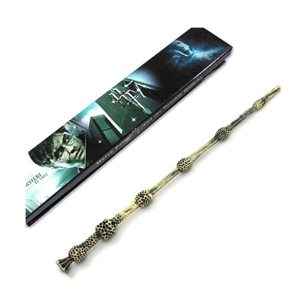 Baguette magique, collection de baguettes, cadeaux du monde sorcier, baguette Harry Potter avec boîte en résine, baguette mag