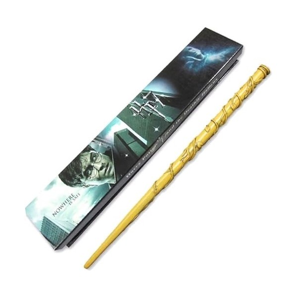 Baguette magique, collection de baguettes, cadeaux du monde sorcier, baguette Harry Potter avec boîte en résine, baguette mag