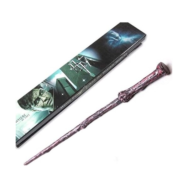 Baguette magique, collection de baguettes, cadeaux du monde sorcier, baguette Harry Potter avec boîte en résine, baguette mag