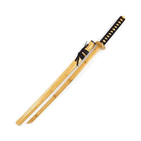 CClz Couteau Samurai DArmes À LÉpée En Bois de Bois? Épée Avec Fourreau, Lame de Tueurs Coss DÉpée En Bois, Épée Katana, M