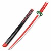 WANHUI Accessoires pour Halloween, Anime Demon Slayer Épée Cosplay Japonais Katana Kamado Nezuko Samouraï Sabre Ninja Sword M