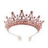 AVFORA Couronne de Cristal et diadème avec Peigne for Femmes mariée Accessoires de Cheveux de Mariage couronnes de mariée dia