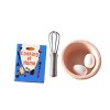 ISAKEN Accessoires de Cuisine Miniatures pour Maison de poupée, Kit de Nourriture et de Vaisselle Nourriture Miniature Mini B