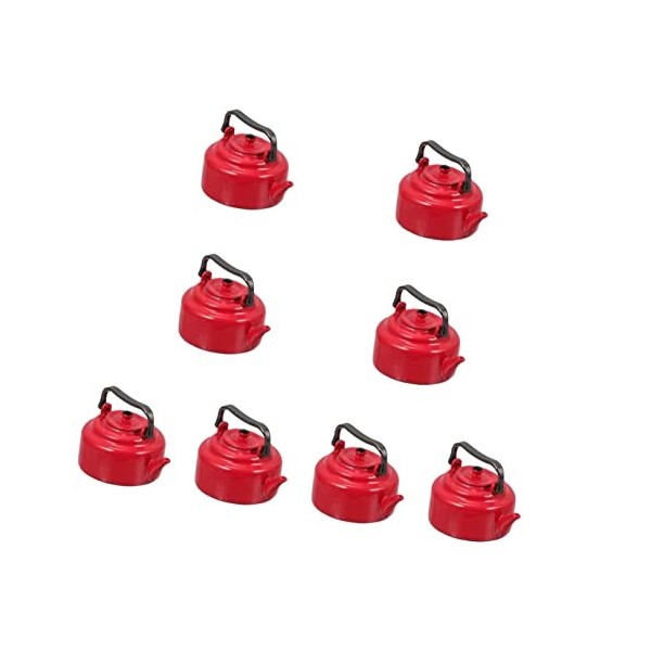 Toyvian 1 PC Imitation Dollhosue Ornement À Main Bouilloire Parure Théière Enfants Mini Outils Décoratifs Décoration De Burea