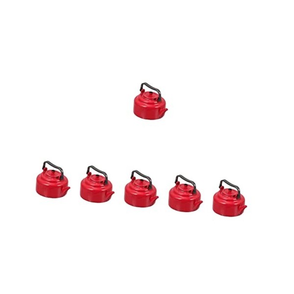 Toyvian 1 PC Imitation Dollhosue Ornement À Main Bouilloire Parure Théière Enfants Mini Outils Décoratifs Décoration De Burea