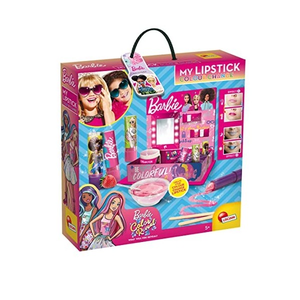 Lisciani - Barbie Make Up Trousse de maquillage - Jeu Creatif pour les filles á partir de 5 ans - 95445