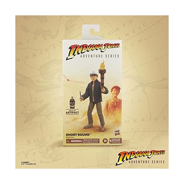 Hasbro Indiana Jones et Le Temple maudit, Figurine Adventure Series Demi-Lune de 15 cm