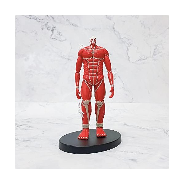 WSNDY Anime Figurine pour Attack on Titan, Pure Titan Action Figure Character Model Statue Collectible Figure Cadeaux pour An
