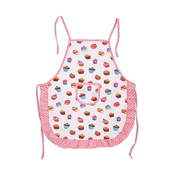 Hosit Cook Dressup Girl Tablier de Jeu de Rôle Jouets de Cuisine pour Enfants, Ensemble de Jeu de Rôle de Cuisine, Jouet de T