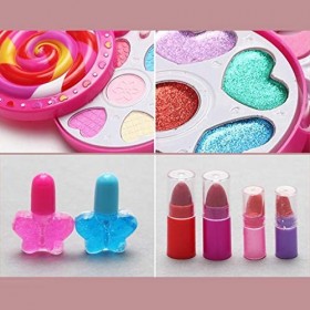 Maquillage Enfant Jouet Cosmétique Jouets Set Fille Non-toxique Maison de Jeu Habiller Pratiquer, Style3