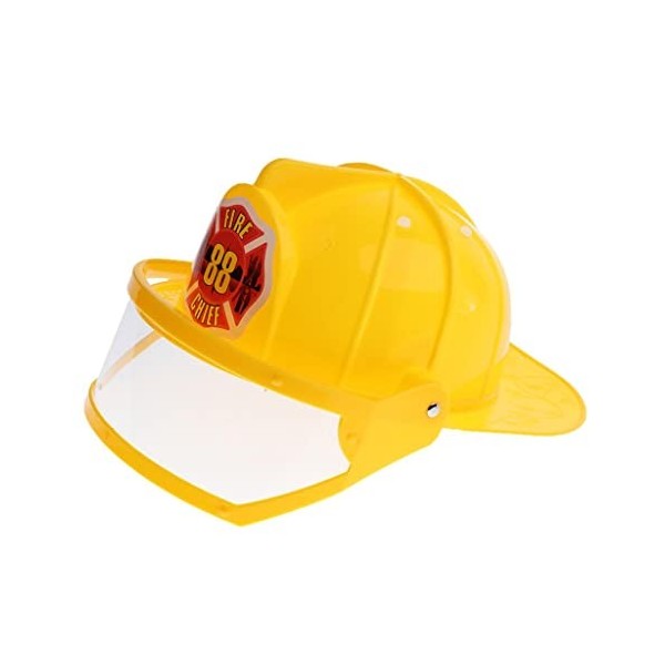 kowaku Accessoires de Jeu Casque de pour Enfants s Équipement Chapeau Enfant Jouet, Rouge