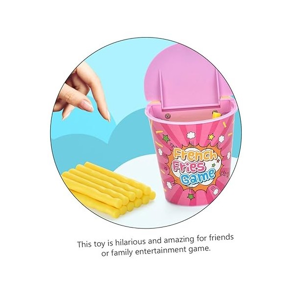 Healeved Jouets En Plastique Délicat Pour La Décoration Décoratif Délicat Français Frites Jeux Pour Cotillons Français Frites