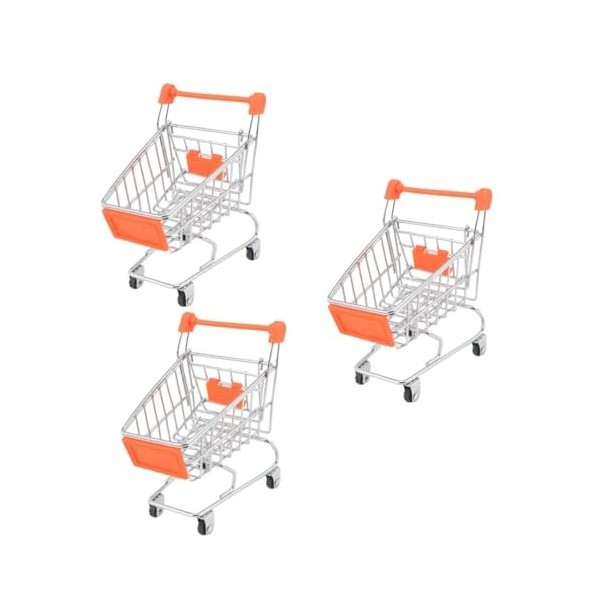 Toyvian Plaqué 1 PC Chariot Utilitaire en Métal Jouet Kidult Jouets Chariot pour Enfants Mini Chariot Faire Semblant De Jouer