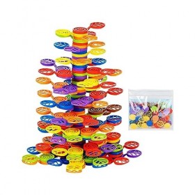 Amagogo Blocs empilables darbres Jeu déquilibre Jouets de construction Jouets sensoriels Jouets empilables Jouets Montessor