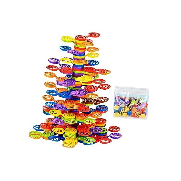 perfeclan Blocs dempilage darbre Jeux dempilage Jouets Activités dapprentissage préscolaire Jouets sensoriels Jeu déquil