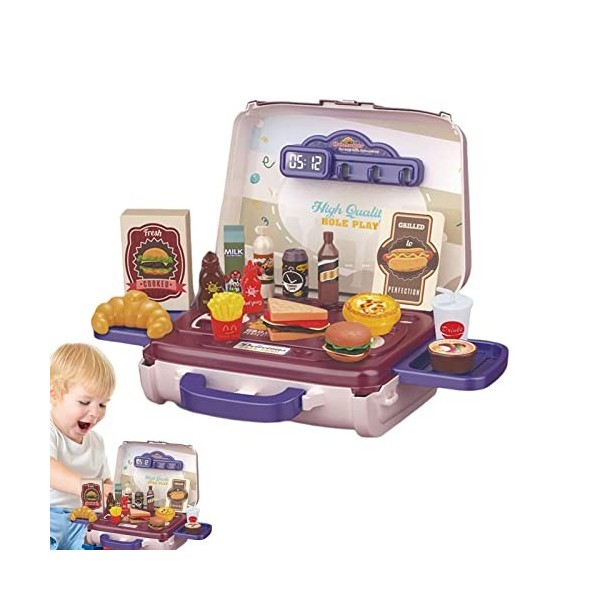 Cipliko Jeu rôle pour Enfants | Jeu Cuisine éducatif interactif - Jeu rôle, Jouets Sac à Main pour Enfants, Cadeau fête dann