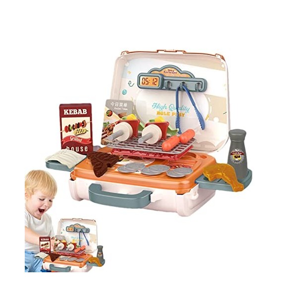 Cipliko Jeu rôle pour Enfants | Jeu Cuisine éducatif interactif - Jeu rôle, Jouets Sac à Main pour Enfants, Cadeau fête dann