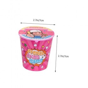 Didiseaon Jouets Déveil Jouets Interaction Décoratif Délicat Frites Accessoires De Jeu Frites Cognitif Amusant Tirage Au Sor