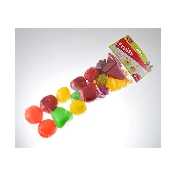 Gowi - 456-01 - Jeu Dimitation - Cuisine - Fruits en Filet - 22 Pièces