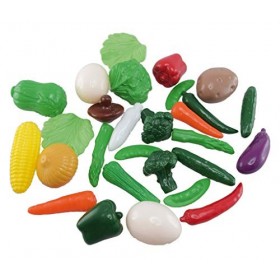 Gowi - 456-03 - Jeu Dimitation - Cuisine - Légumes en Filet - 28 Pièces