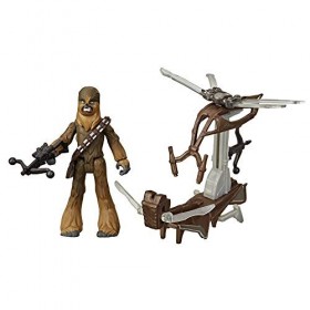Star Wars Mission Fleet Gear Class Chewbacca Beachfront Barrage Figurine et véhicule à léchelle de 6,3 cm, Jouets pour Enfan