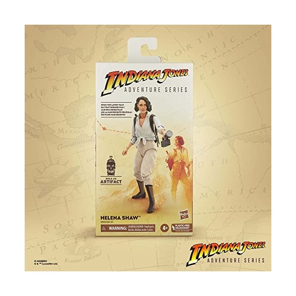 Indiana Jones et Le Cadran de la destinée, Figurine Adventure Series Helena Shaw Cadran de la destinée de 15 cm