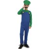 YIYUANIJI Super Bros Cosplay Costume Unisexe Homme Femme Adulte Enfants Ados Avec Chapeau et Barbe, Convient pour le Carnaval