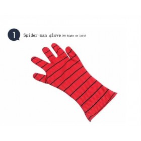 YKKJ Lanceur Spiderman,Gants Spiderman Lanceur Carte Cosplay Gant Hero Launcher pour Enfants Cosplay
