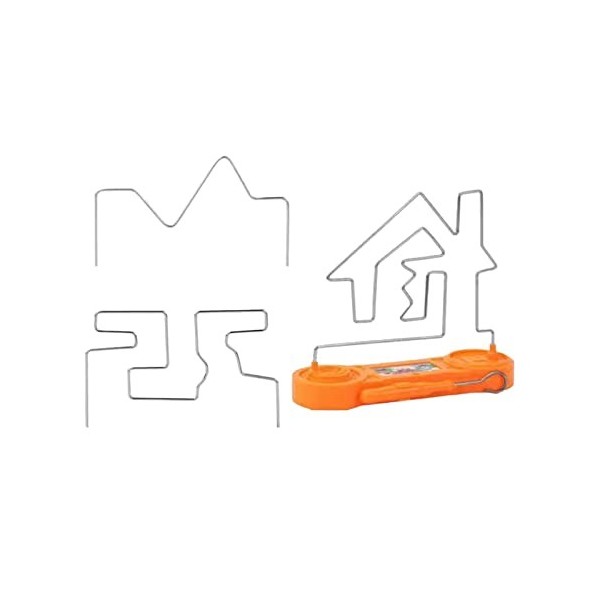 Jeu de Labyrinthe électrique, Jeu de Puzzle Tactile Durable Jeu Jouet de Choc électrique pour Anniversaire, Enfants Jeu Inter