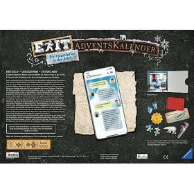 Ravensburger EXIT Calendrier de lavent Die Polarstation in der Arktis *Allemand*