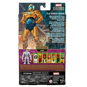 Marvel Hasbro Legends Series, Figurine de Collection A.I.M. Scientist Supreme de 15 cm, 1 Accessoire et 1 pièce Build-a-Figur