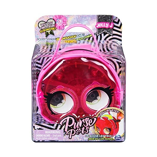 Purse Pets Micro - Pingouin - Mini Compagnon Format Sac A Main - Petit Animal A Accrocher A Son Ou A La Ceinture - Bouge Les 