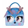 Purse Pets Micro - Pingouin - Mini Compagnon Format Sac A Main - Petit Animal A Accrocher A Son Ou A La Ceinture - Bouge Les 