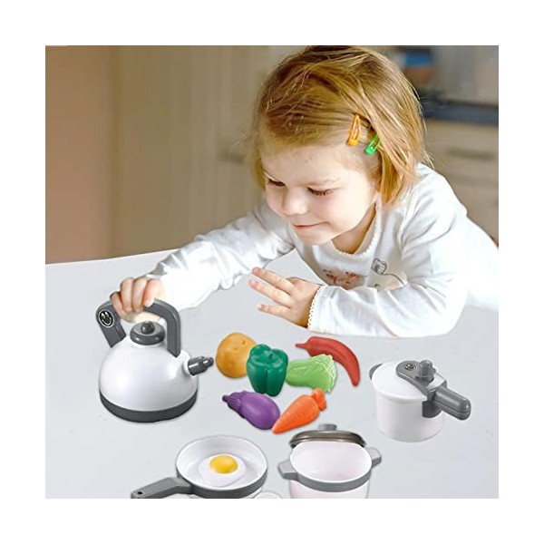 Évier De Cuisine Jouet Pour Enfants - Avec Robinet à Eau Courante - Jeu De Rôle Lavage - Cadeau éducatif