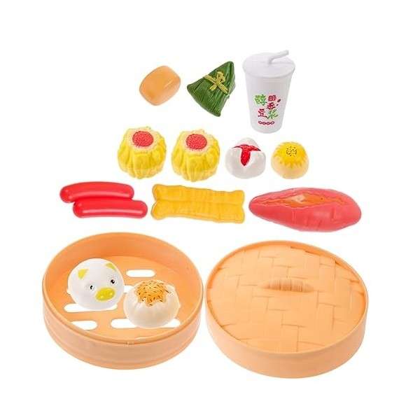 ibasenice Jouets 1 Ensemble De Jouets Alimentaires en Plastique Accessoires De Jeu De Cuisine Jouets Interactifs pour Enfants