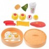 ibasenice Jouets 1 Ensemble De Jouets Alimentaires en Plastique Accessoires De Jeu De Cuisine Jouets Interactifs pour Enfants